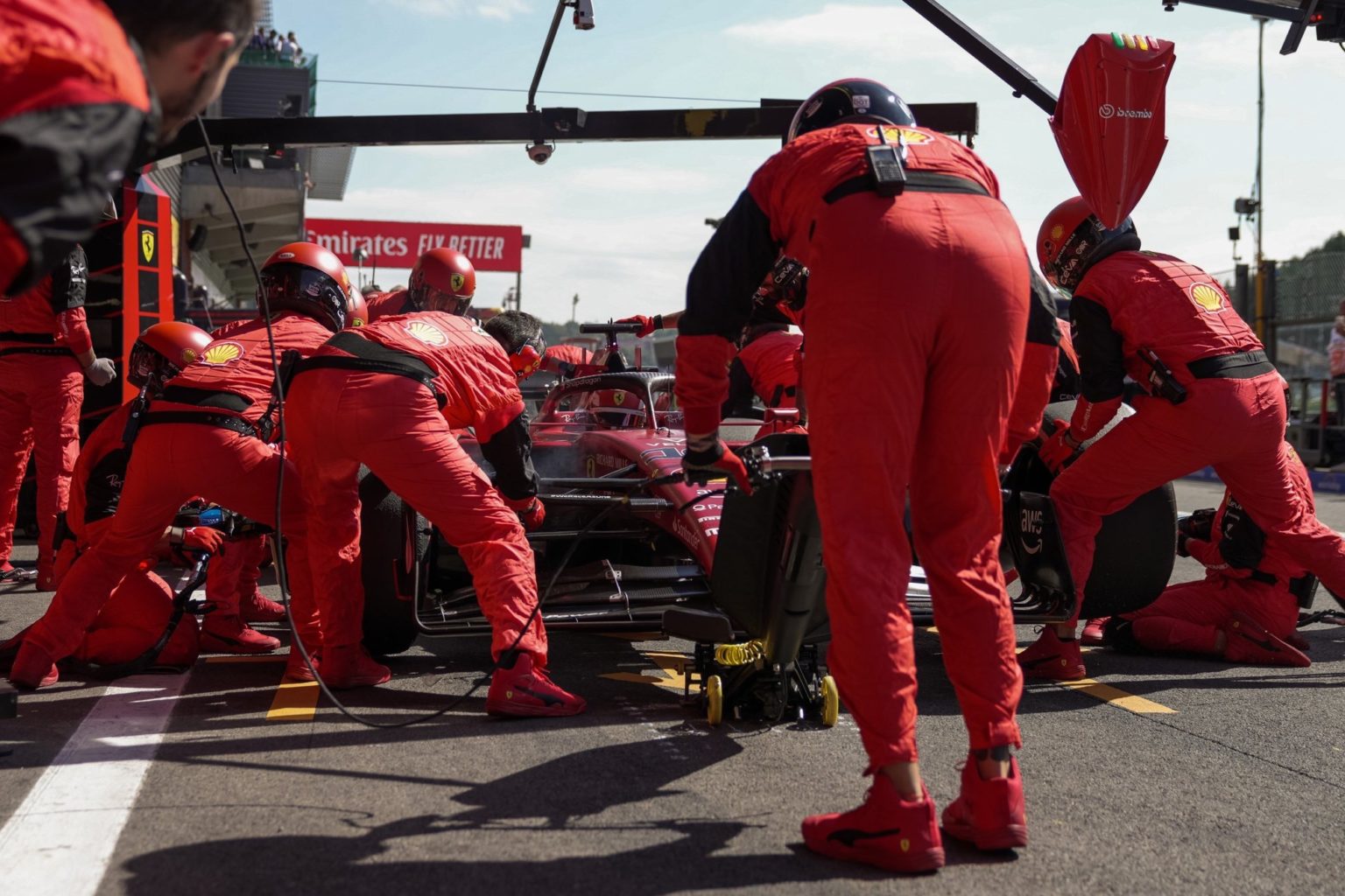 Charles Leclerc Credit Ferrari