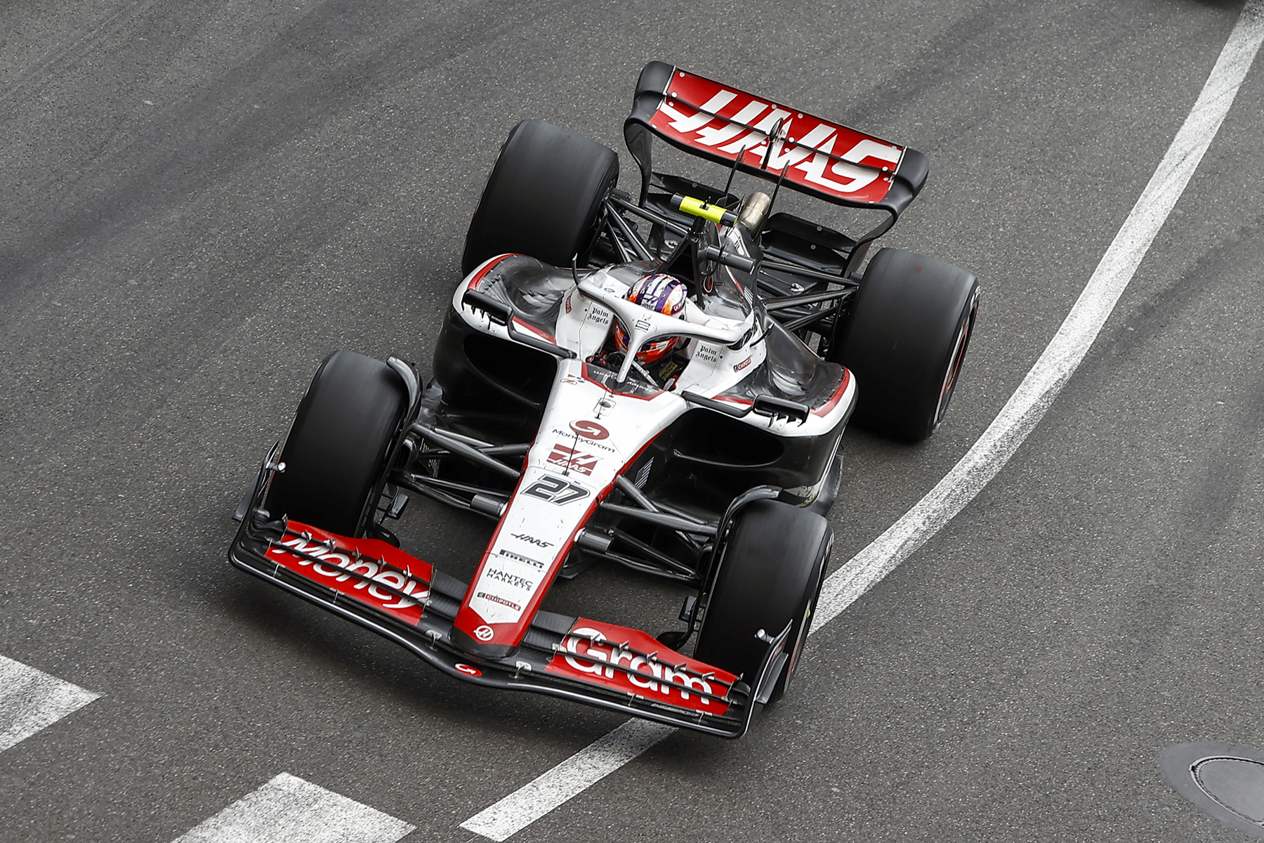 Formel 1 Hülkenberg All In Haas verzockt sich in Monaco