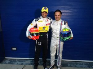 Nasr und Landsmann Massa. Credit: Twitter