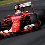 Vettel im Ferrari in Australien. Copyright: Ferrari