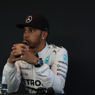 Mercedes-Pilot Lewis Hamilton in Barcelona. Copyright: F1-insider.com