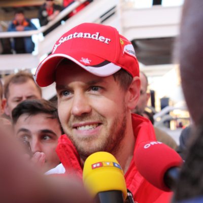 Sebastian Vettel im Interview. Credit: F1-insider.com