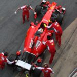 Ferrari in Barcelona. Copyright: F1-insider.com