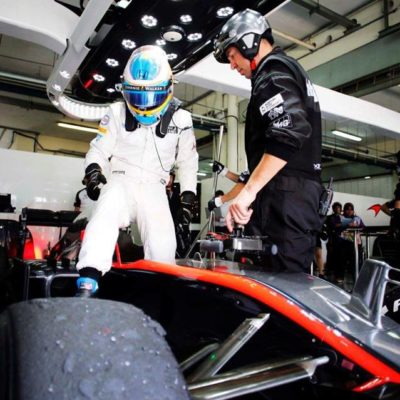 Alonso im McLaren. Quelle: McLaren