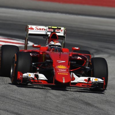 Räikkönen im Ferrari in Malaysia. Copyright: Ferrari