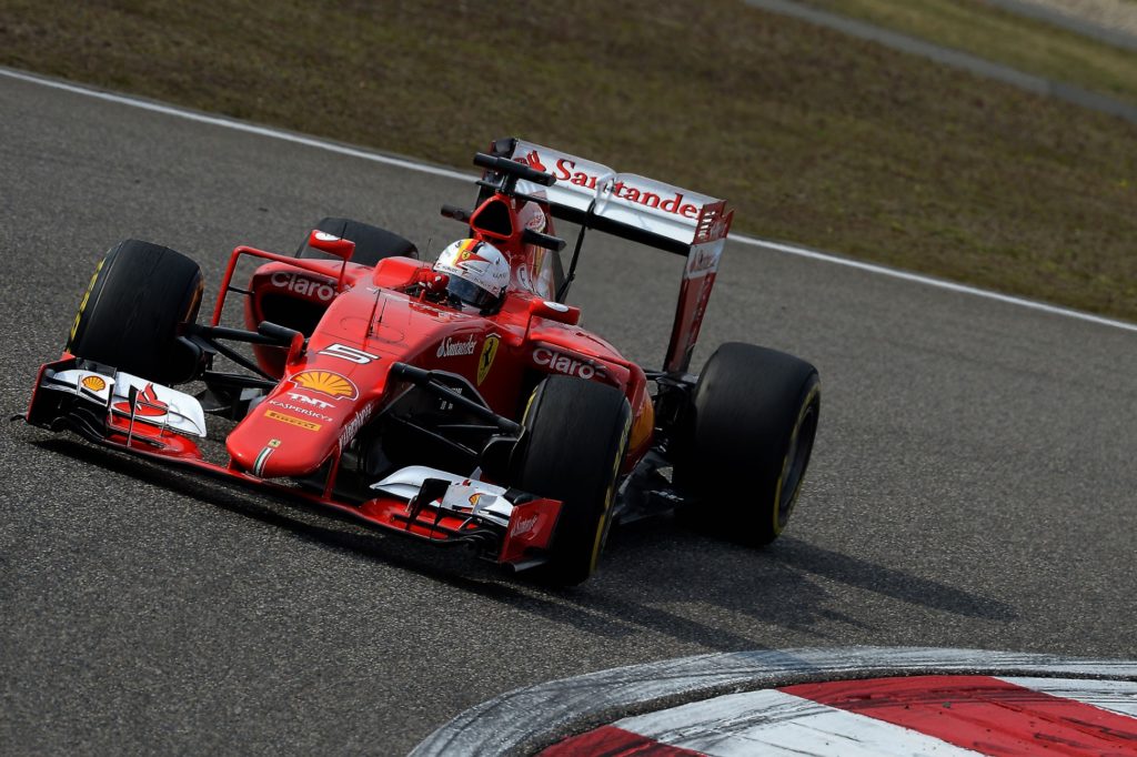 Vettel Dritter beim GP China. Copyright: Ferrari
