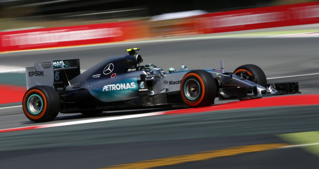 Rosberg siegt in Spanien. Copyright: Mercedes