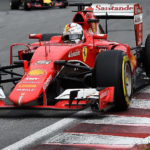 Vettel im Ferrari. Copyright: Ferrari
