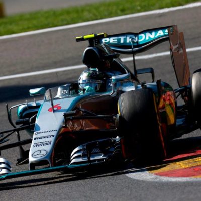 Nico Rosberg in Spa. Copyright: Mercedes