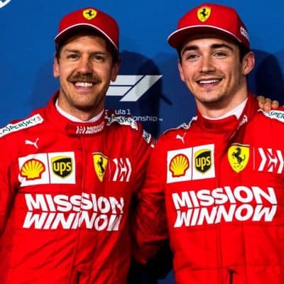 Vettel Leclerc Bahrain GP 2019