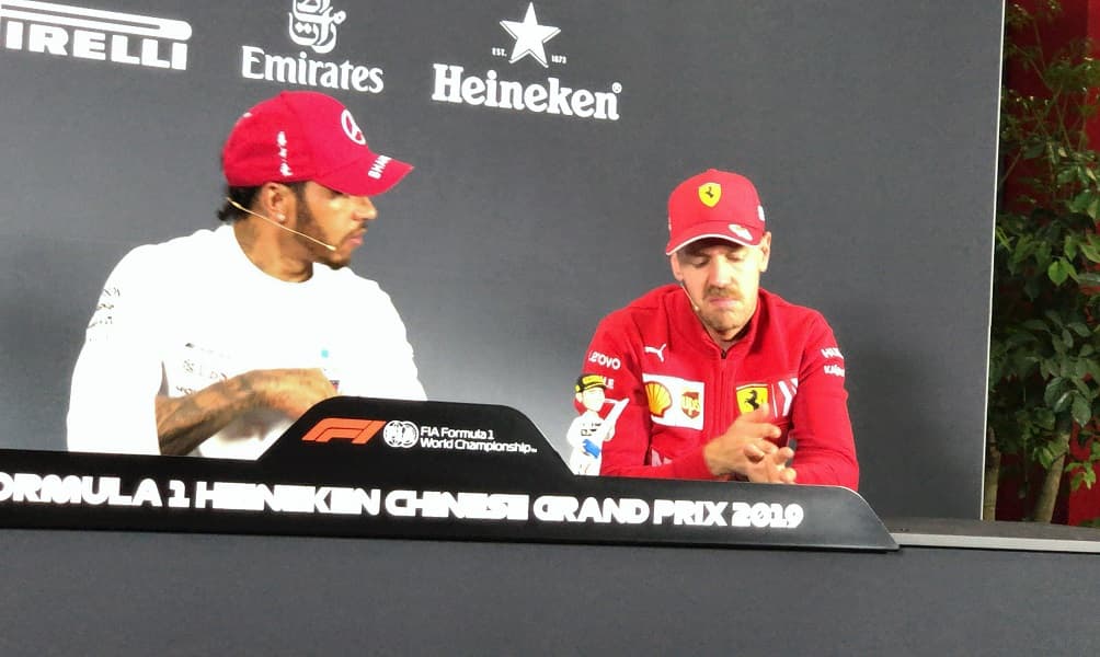Sebastian Vettel PC Chinese GP 2019