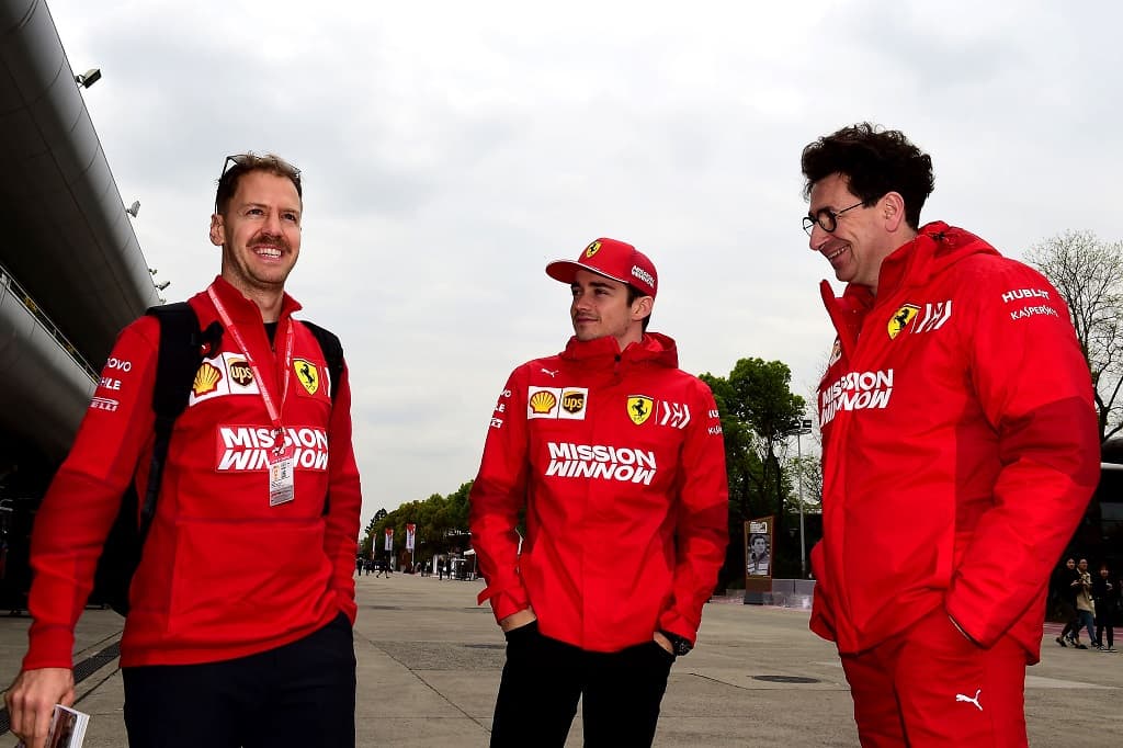 Sebastian Vettel Ferrari Chines GP 2019