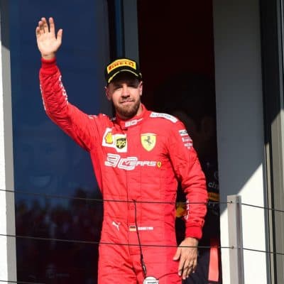 Vettel Third Place 2019 Hungary