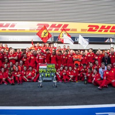 Ferrari Victory Celebration Spa 2019