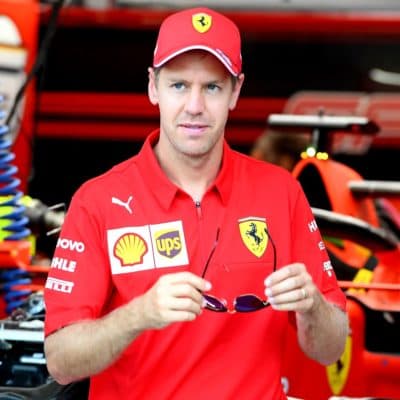 Vettel In Singapore 2019