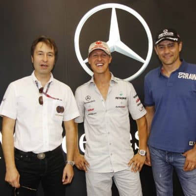 Schumacher Frentzen Reunion