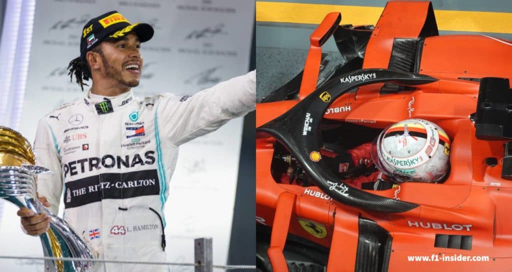 Hamilton and Ferrari