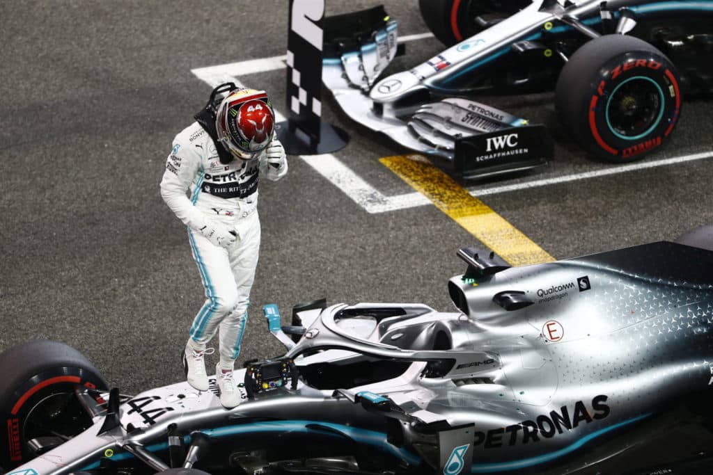 Mercedes Abu Dhabi Pole 2019