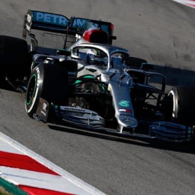 Mercedes Formel 1 Barcelona Test