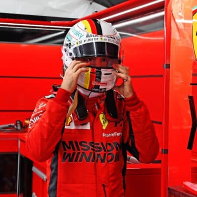 Ferrari Vettel Barcelona Formel 1 Test