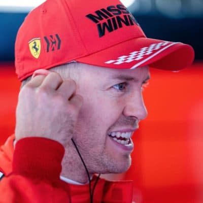 Ferrari Vettel Barcelona Test