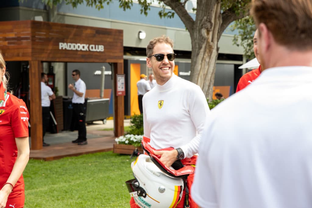 Vettel Formel 1 Melbourne. Credit: F1-Insider.com