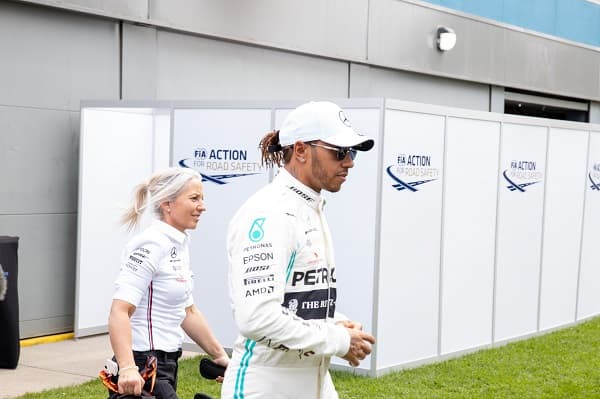 Lewis Hamilton Formel 1 Melbourne. Credit: F1-Insider.com