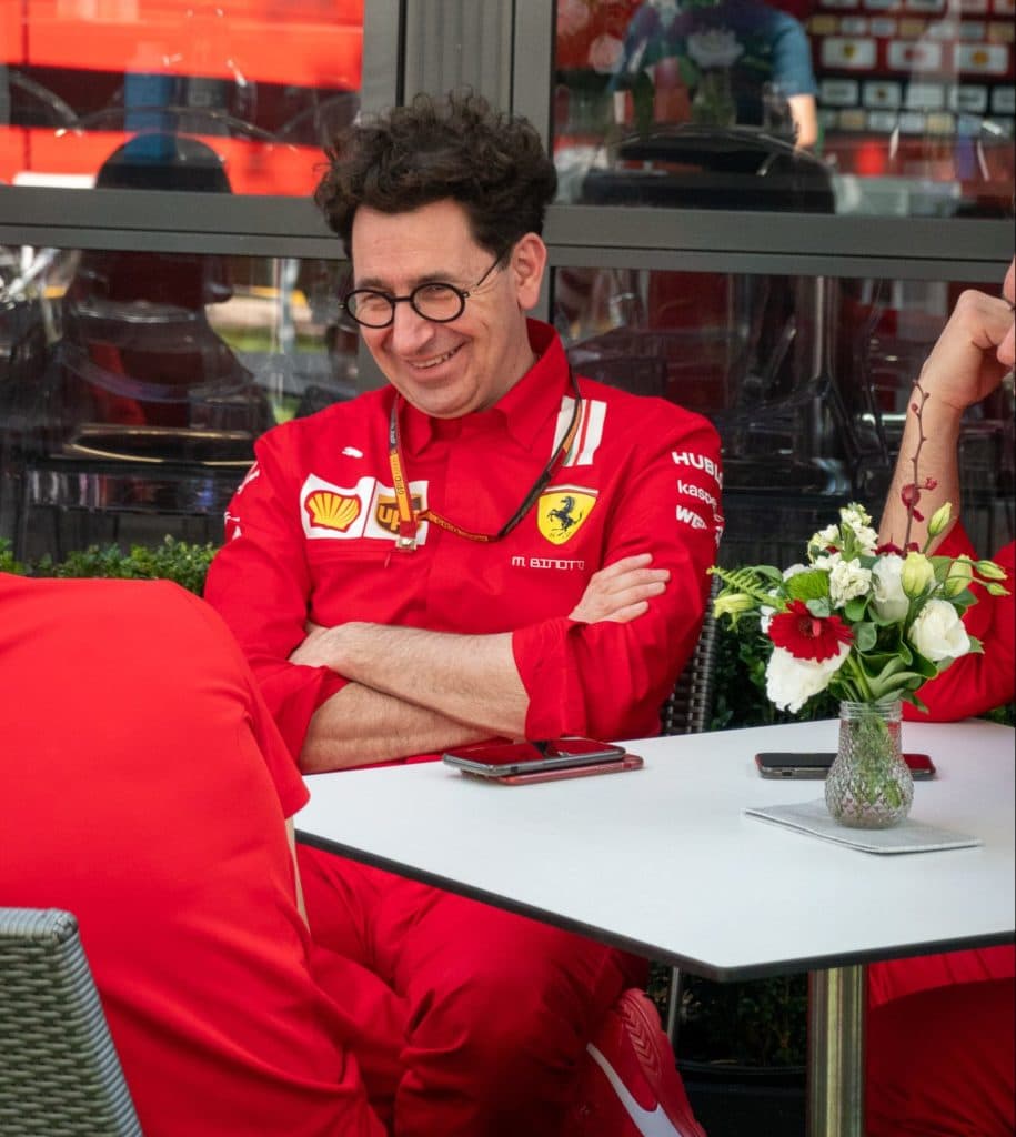 Mattia Binotto Ferrari Formel 1 Melbourne. Credit: F1-Insider.com