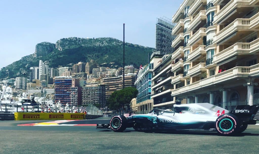 Mercedes in Monaco. Credit: F1-Insider.com