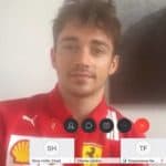 Charles Leclerc Ferrari videoconference
