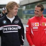 Schumi und Vettel 2007. Credit: Facebook Wolfgang Wilhelm