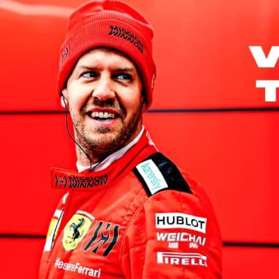 Vettel. Credit: Ferrari