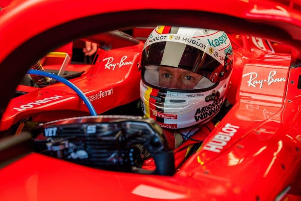 Vettel Ferrari. Credit: Ferrari