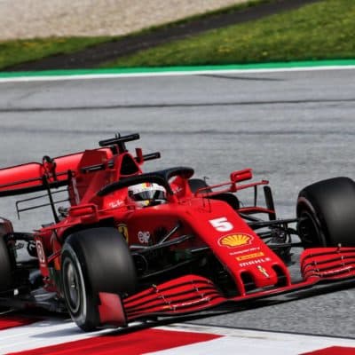 Sebastian Vettel Ferrari in Spielberg