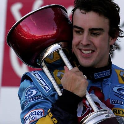 Alonso wurde 2005/06 Weltmeister. Credit: Renault