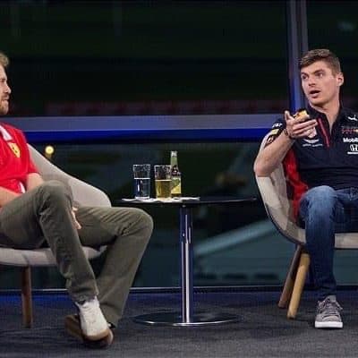 Vettel and Verstappen at Servus TV