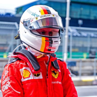 Sebastian Vettel Ferrari. Credit: Ferrari