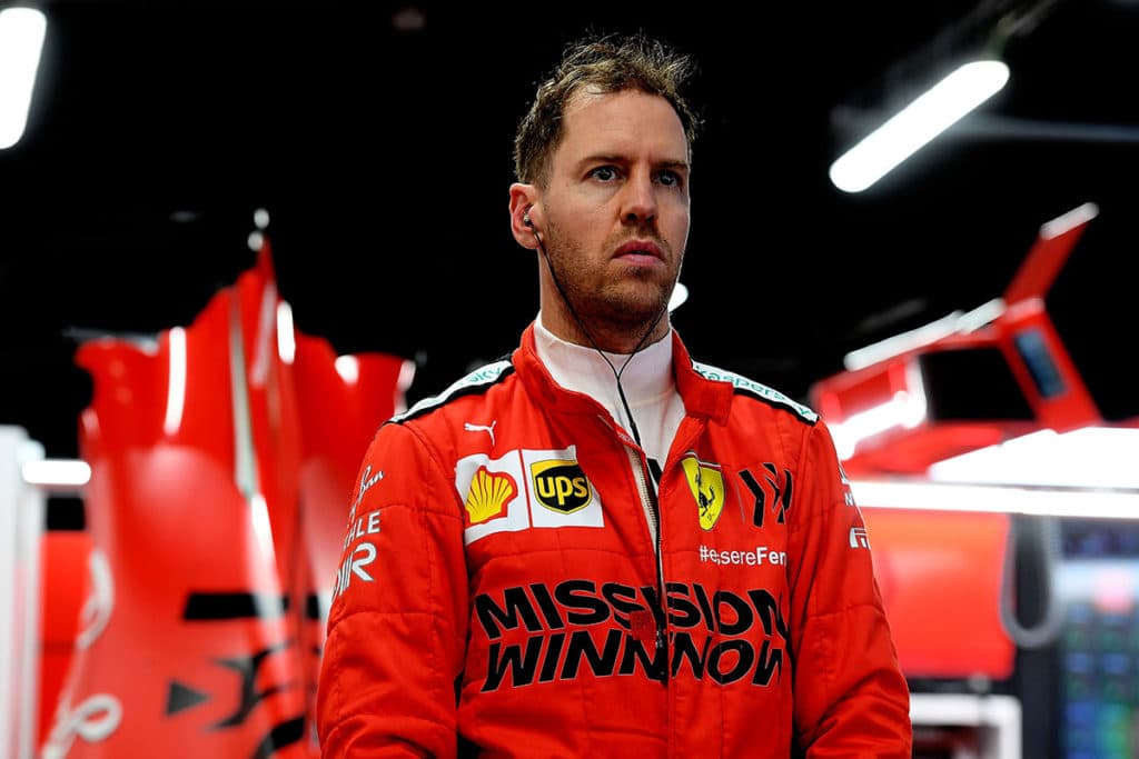 Vettel, Credit Ferrari