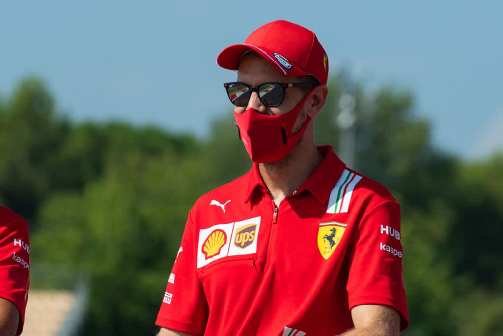 Sebastian Vettel Credit: Ferrari