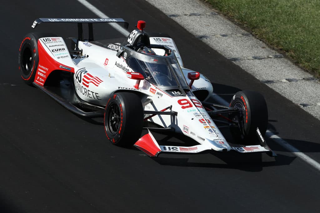 Marco Andretti holt sich die Pole-Position für das Indy 500, Credit: Indycar