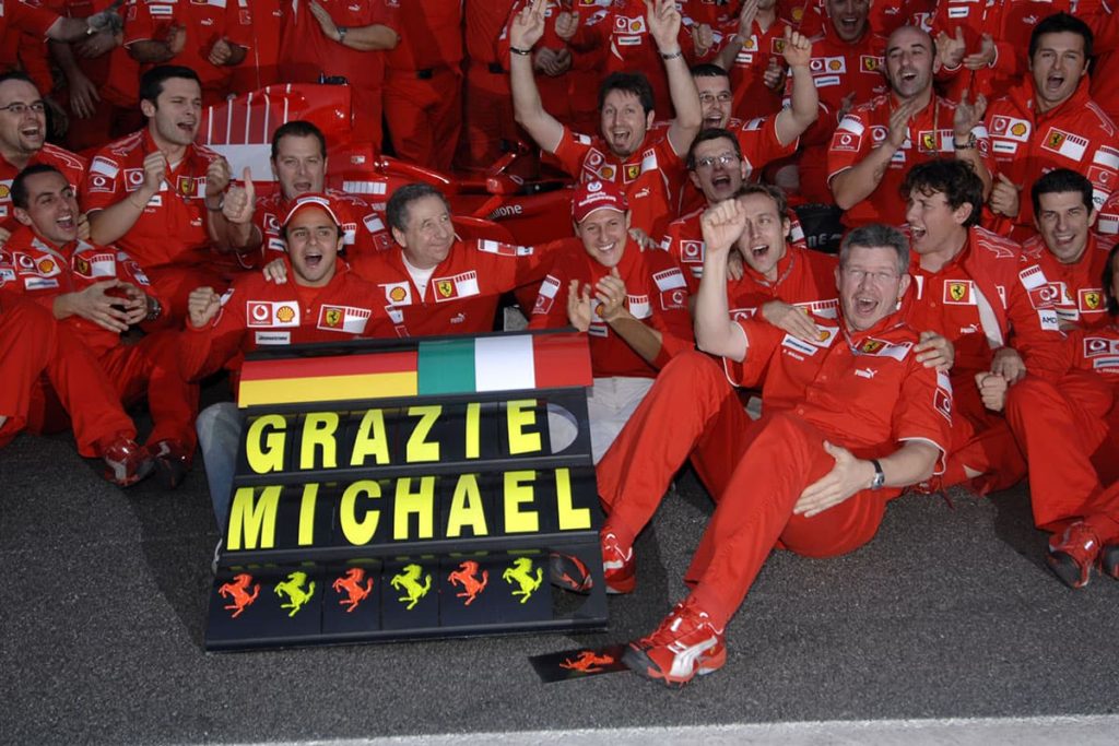 Michael Schumacher Ferrari Formel 1 Rekorde