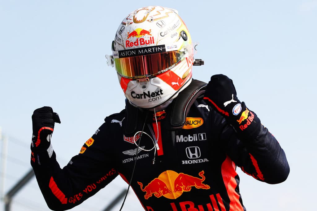 Max Verstappen, Credit: Bryn Lennon/Getty Images/Red Bull Content Pool