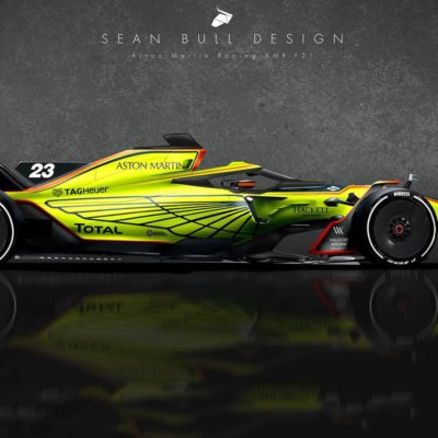 Aston Martin F1 2020 Design. Credit: Sean Bull Design