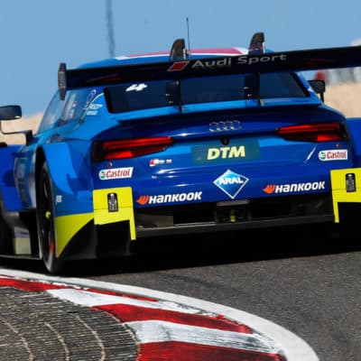 Sonntagssieger Robin Frijns Credit: Audi