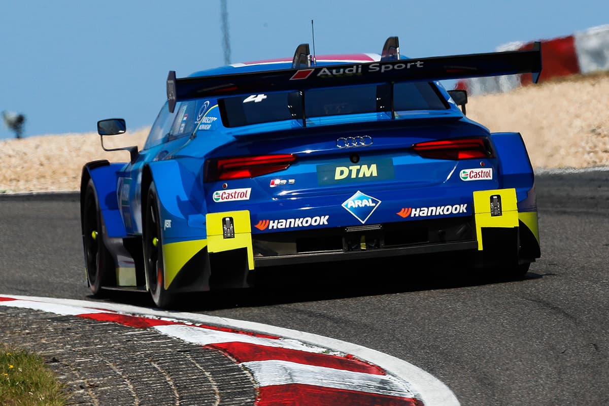Sonntagssieger Robin Frijns Credit: Audi