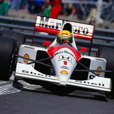 Ayrton Senna Credit: McLaren