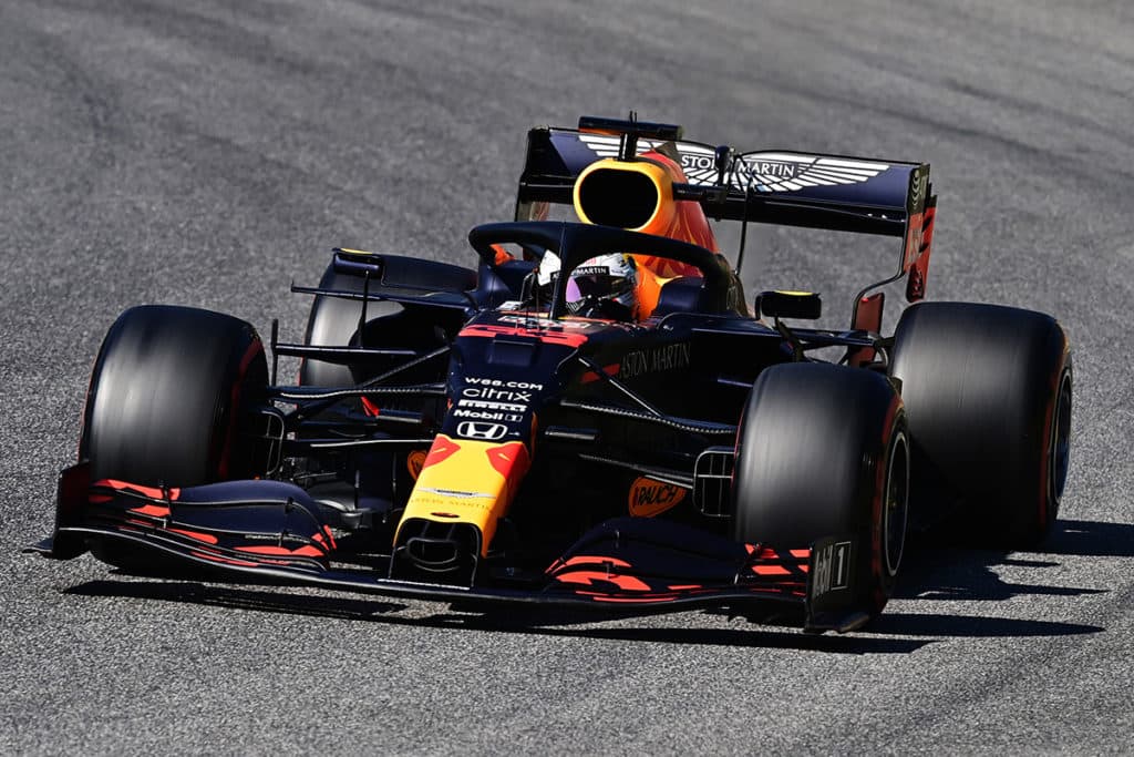 Lewis Hamilton und Max Verstappen Credit: Red Bull Content Pool