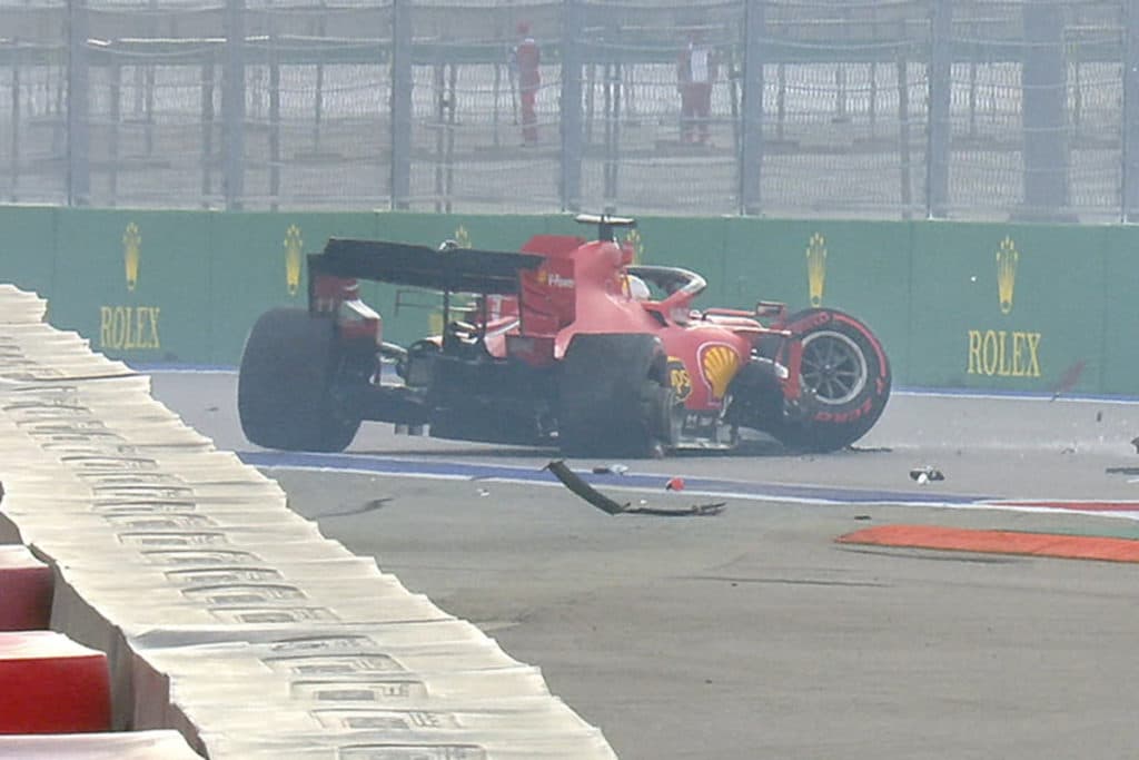 Sebastian Vettel Credit: F1 TV
