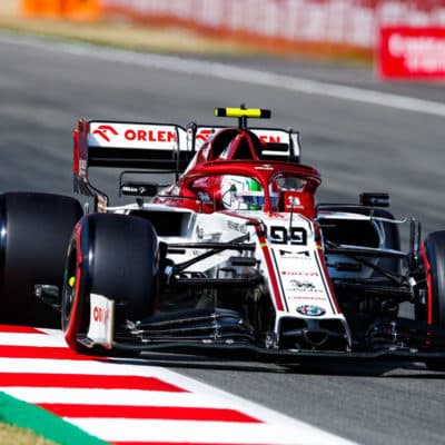 Antonio Giovinazzi Credit: Alfa Romeo Racing
