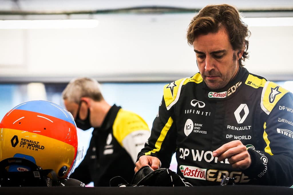 Fernando Alonso Credit: Renault